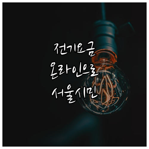 번거로운 전기요금, 이제 온라인으로! 서울시민 맞춤 활용법 공개