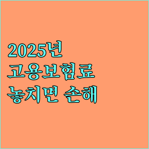 2025년 경기도 1인 소상공인 고용보험료 지원 놓치면 손해