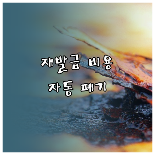 공인인증서 재발급 비용 자동 폐기 꼭 확인하세요