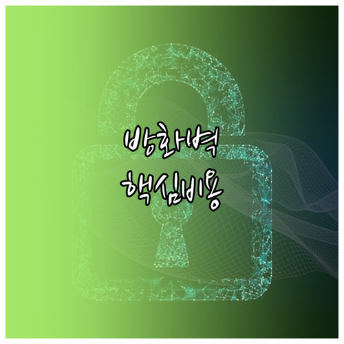 합리적인 기업 방화벽 도입을 위한 비용 구조 파악하기