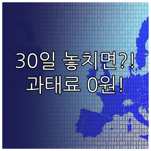 전월세 신고제 30일 기한 준수: 온라인 등록 및 과태료 예방 방법